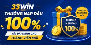 Thưởng nạp đầu 100%
