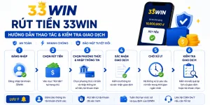 Hướng dẫn rút tiền 33WIN