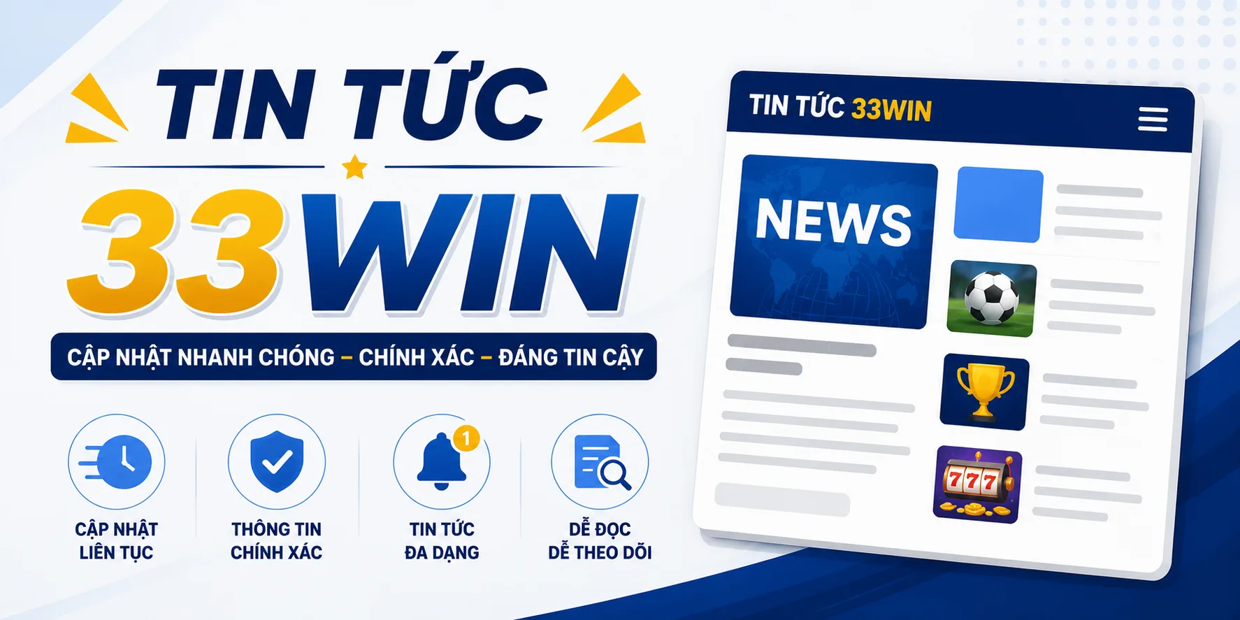 Kênh tin tức 33WIN